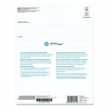 Hp Paper, Adv Photo, 50Sh, Glossy, PK50 Q7853A